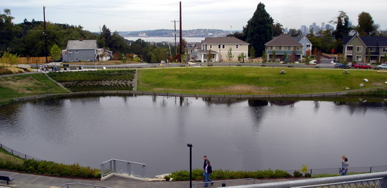 drainage ponds