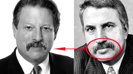 gore needs a 'stache