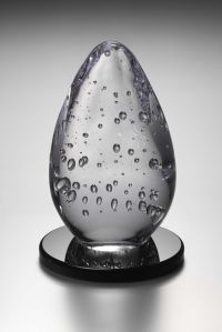 Simon Pearce glass sculpture