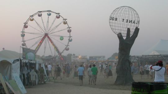 dusty Bonnaroo air