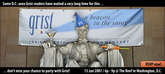 Grist D.C. reader party