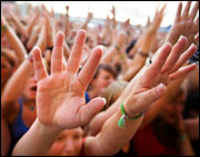 If you are under 30 raise your hand. Photo: iStockphoto