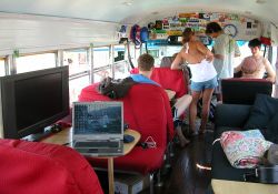 bus interior