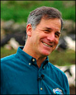 Stonyfield Farms. Milk CEO Gary Hirshberg