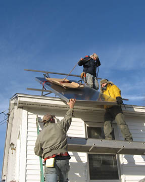 Solar installation.