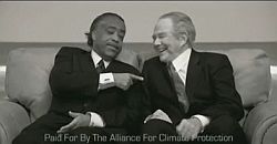 We campaign: Al Sharpton and Pat Robertson