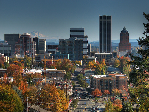 Portland skyline