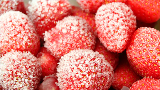 Frozen berries