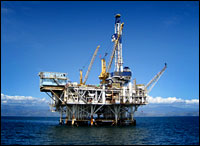 offshore oil platform