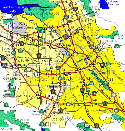 While the wealthy and tech-friendly Santa Clara Valley around San Jose will probably lead the nation in electric car purchases, building 4 or 5 new electrified rights of way for trolleybus or light rail will insulate more Valley residents and visitors from the vagaries of the oil markets