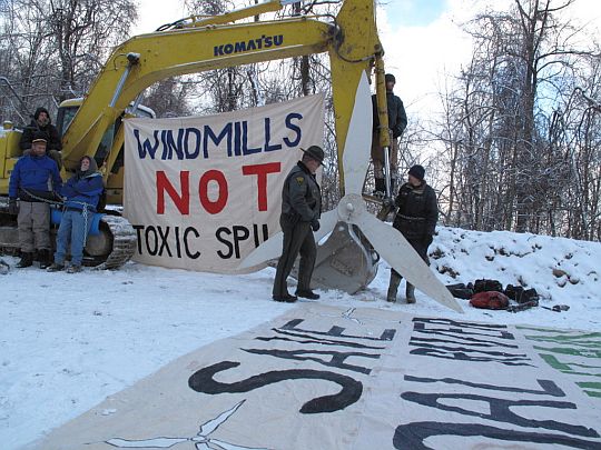 Coal River Mountain protest