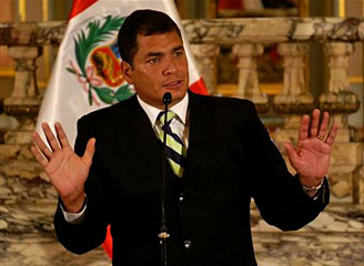 Rafael Correa.