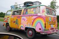 Deadhead bus.