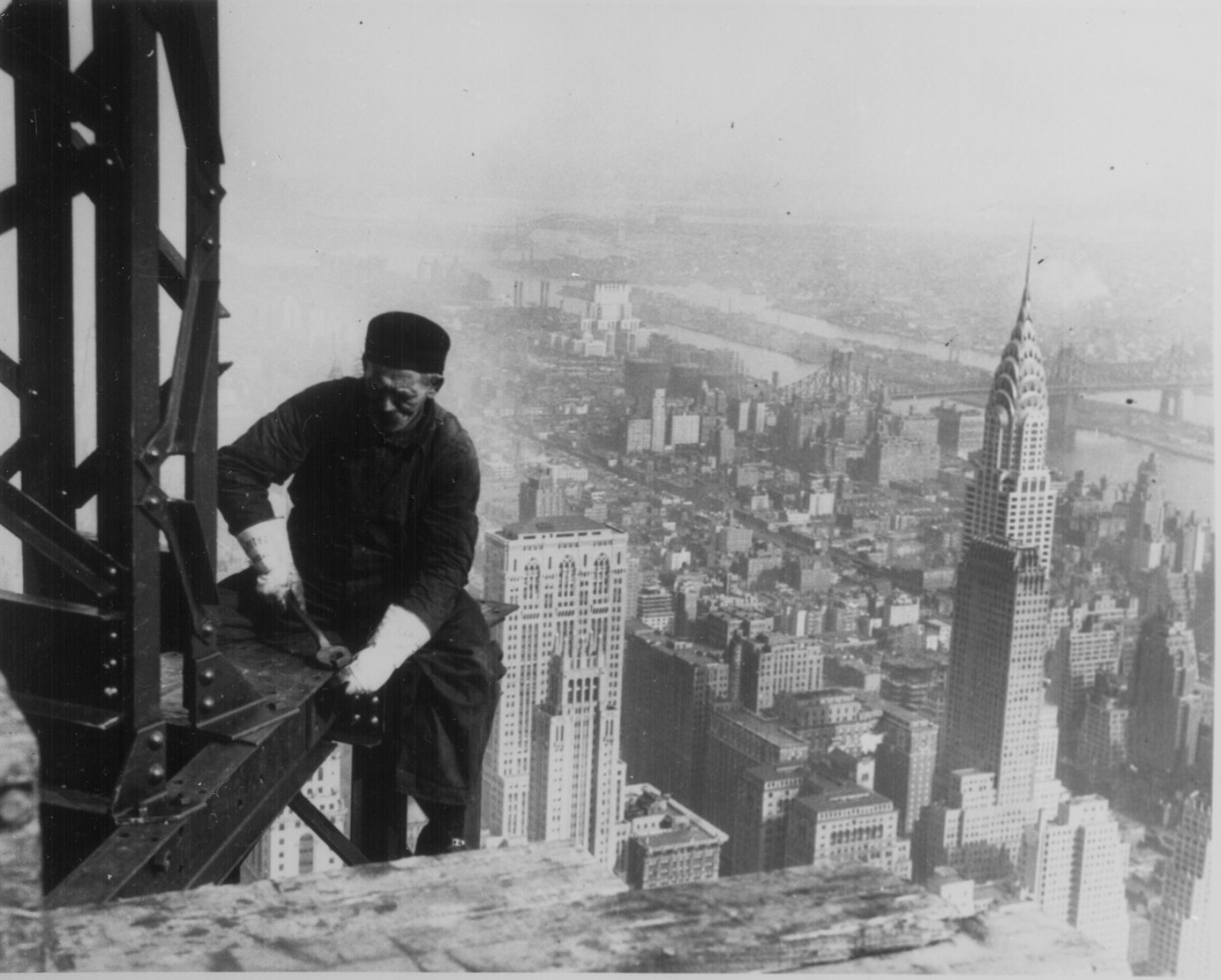 Empire State Building construction