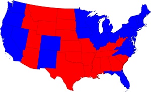 US electoral map