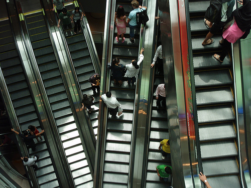 escalators