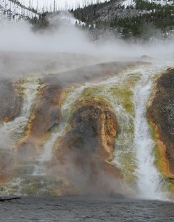 Yellowstone hot springs