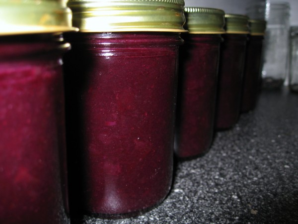 Blueberry-Lemon Verbena Preserves