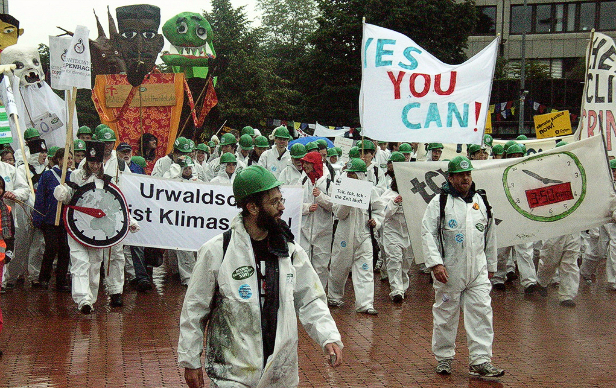 Bonn climate protest