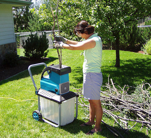 woman chipping