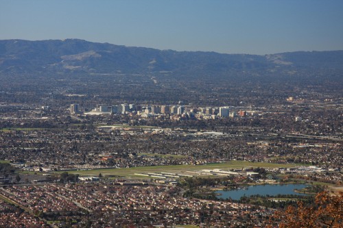 san jose aerial view