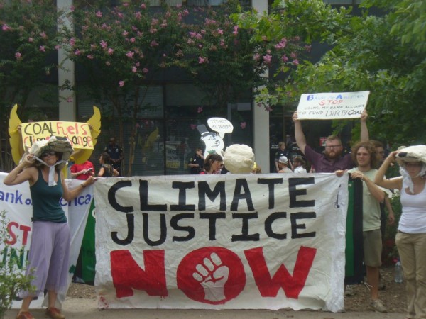 climate change protest