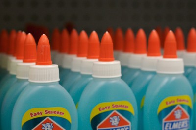 Elmer's glue bottles