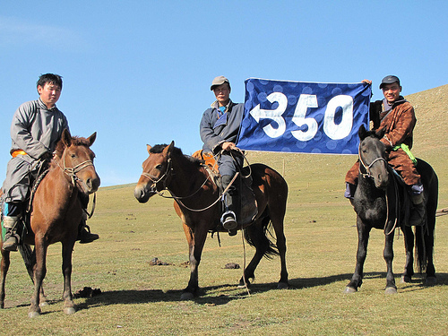 350 on horseback