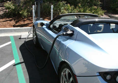 SolarCity EV charging station