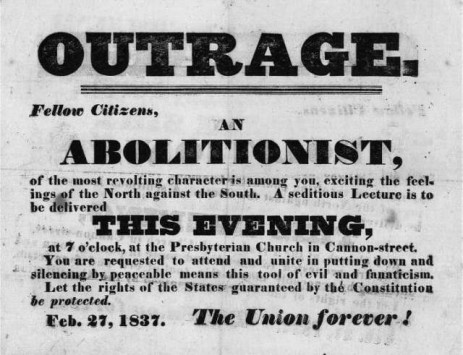 abolition handbill