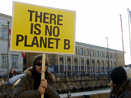 Copenhagen protest march