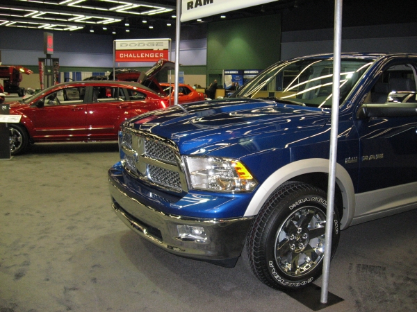 Shiny trucks.