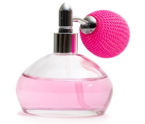 Perfume bottle.