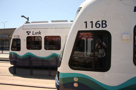 Seattle light rail. 