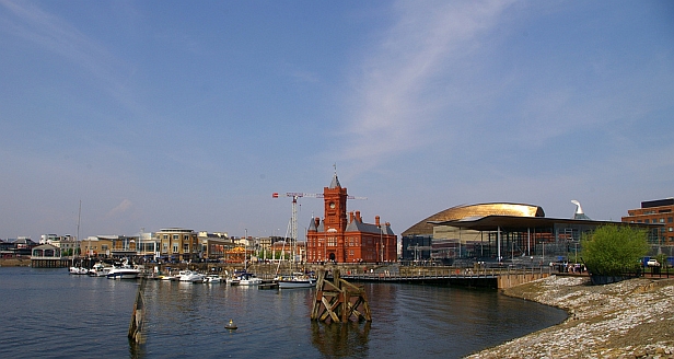 Cardiff waterfront