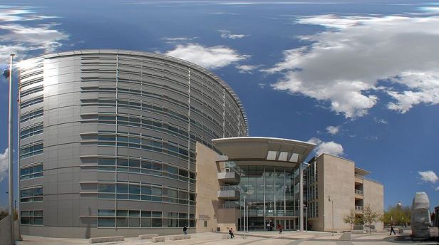 The Webb Municipal building. 