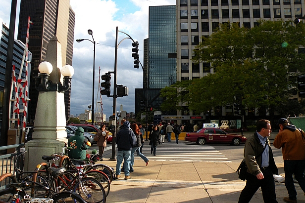 downtown Chicago