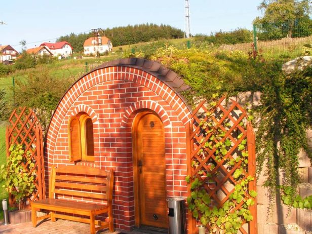 A green roof. 