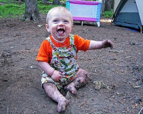 dirty baby