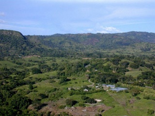 Proposed site of Pacific Rim’s El Dorado mine.