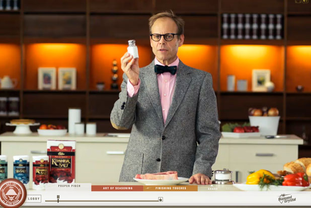 Alton Brown and salt