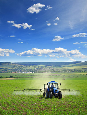 Crop spraying