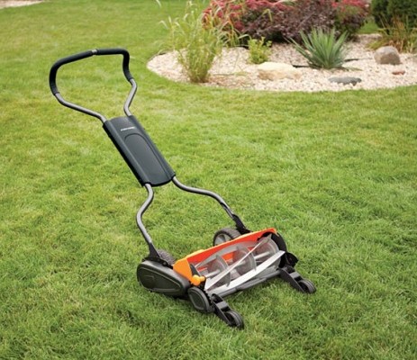 lawnmower on grass