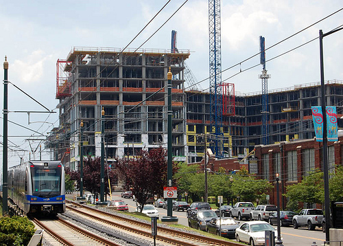 Construction near Lynx line