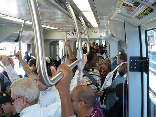 Crowded Lynx train