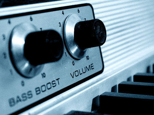 volume knob