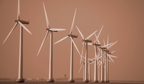 wind turbines