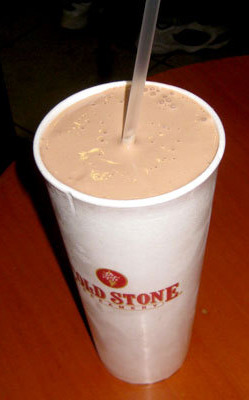 Cold Stone shake.