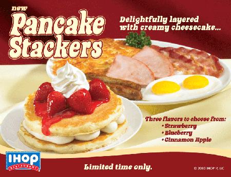 Ihop pancake stackers