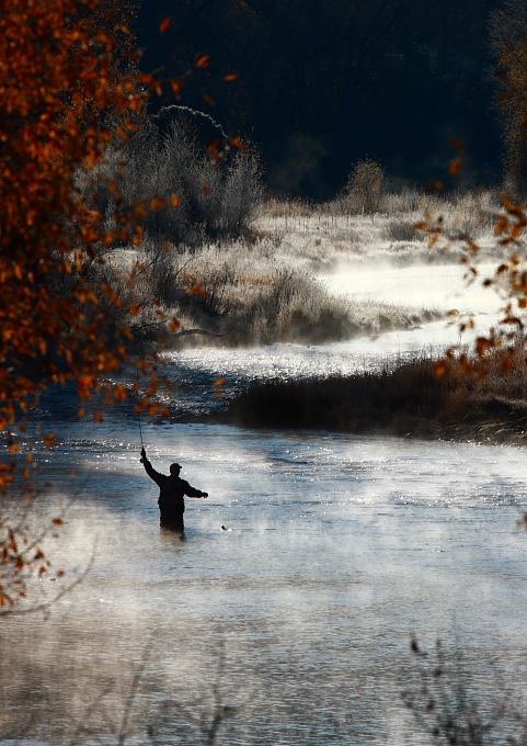 Fishing on the Colorado River